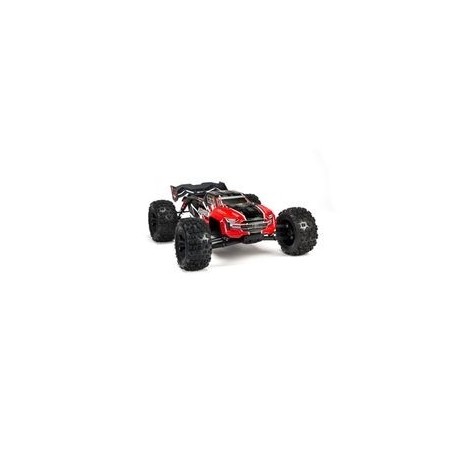 RC Car Parts - ARRMA Kraton 6S BLX Pintado Decaled Trimmed Body (Rojo) - ARA406156 - FLASH RC