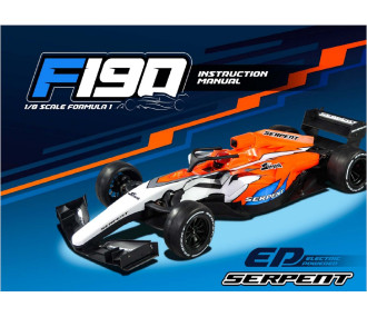 Serpent F190 1/8 4wd EP (SER300030) - FLASH RC