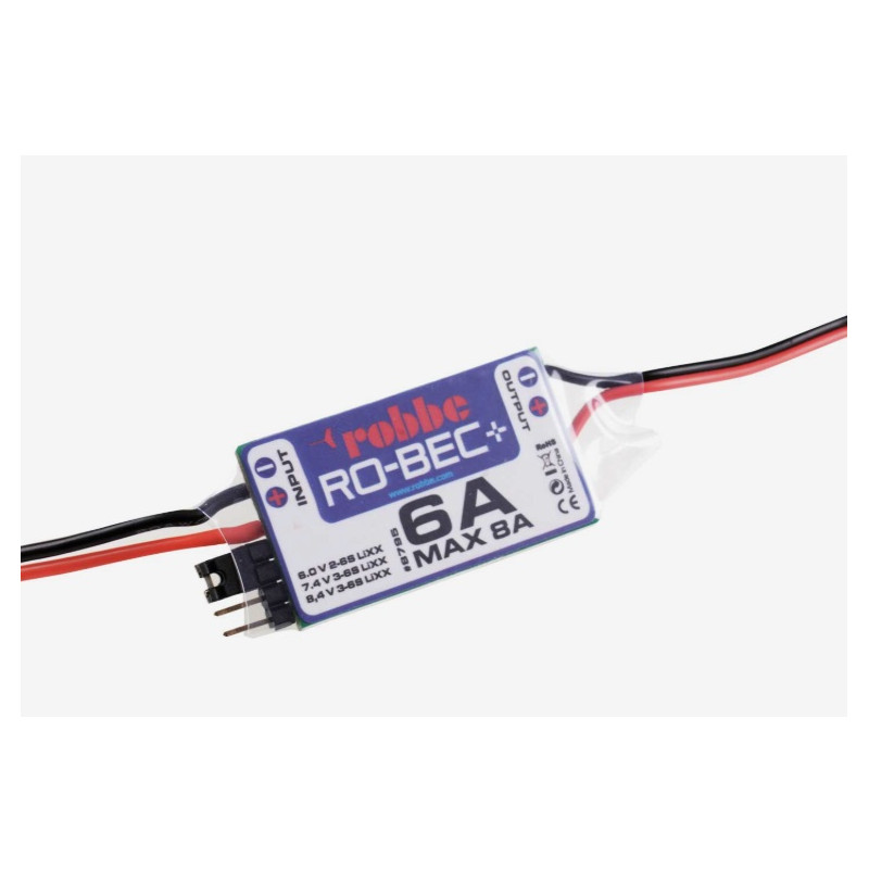 Robbe Modellsport RO-BEC+ 6A Alimentation récepteur - FLASH RC