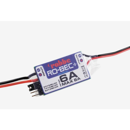 Robbe Modellsport RO-BEC+ 6A Alimentation récepteur - FLASH RC