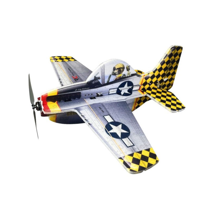 Cartoon Warbirds RC Factory : Mustang P-51 - FLASH RC