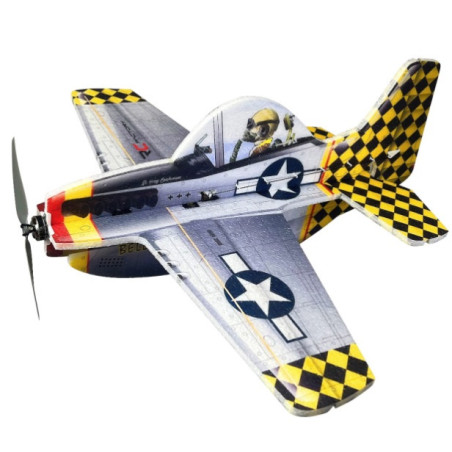 Cartoon Warbirds RC Factory : Mustang P-51 - FLASH RC
