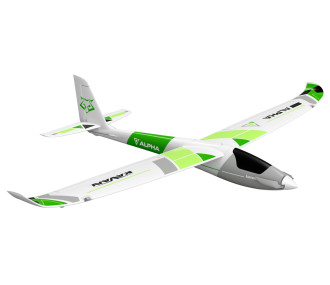 Motoplaneur Kavan Alpha V2 1500mm ARF - vert - FLASH RC