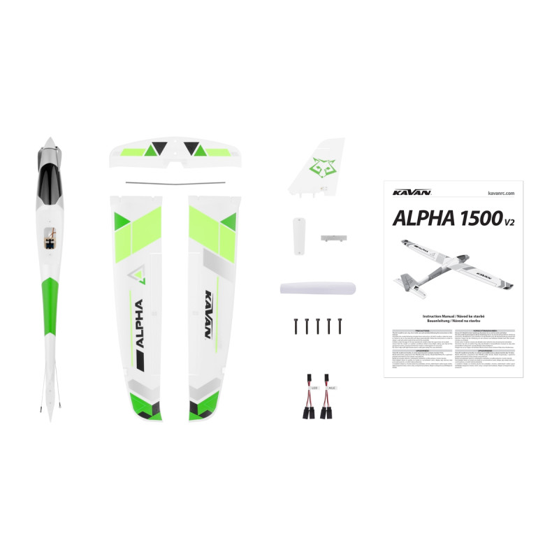 KAVAN Alpha V2 1500mm ARF - vert