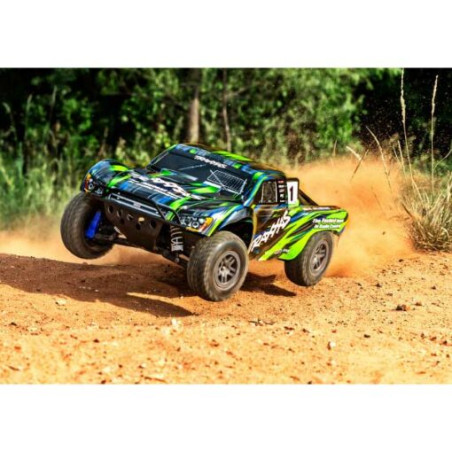 SLASH 4X4 BRUHLESS 2S + HD PARTS green