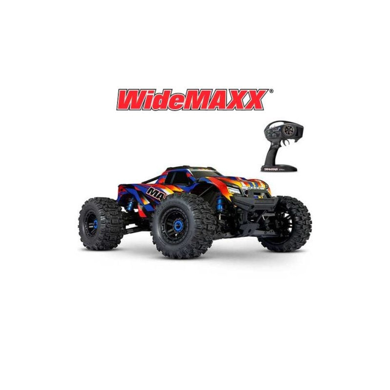 RC Auto fuori strada - Traxxas wideMaxx 4S Brushless 4WD verde TQi TSM RTR - 89086-4 - FLASH RC