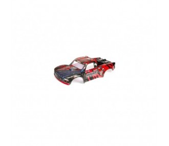 ARRMA MOJAVE 6S BLX Finished Body (Black/Red) - ARA411004 - FLASH RC