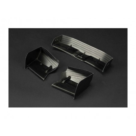 Ersatzteile RC-Cars - ARRMA Limitless Wing Set Painted (Matte Black) - ARA480026 - FLASH RC
