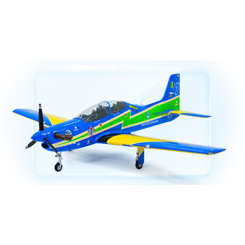 Avion Phoenix Model -TUCANO TURBOPROP 2,567m 101" W/Electric Retract ARF COMPOSITE - FLASH RC