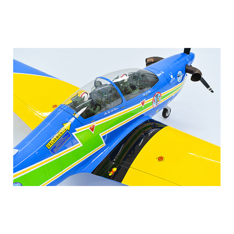 Avion Phoenix Model –TUCANO TURBOPROP 2,567m 101" W/Electric Retract ARF COMPOSITE