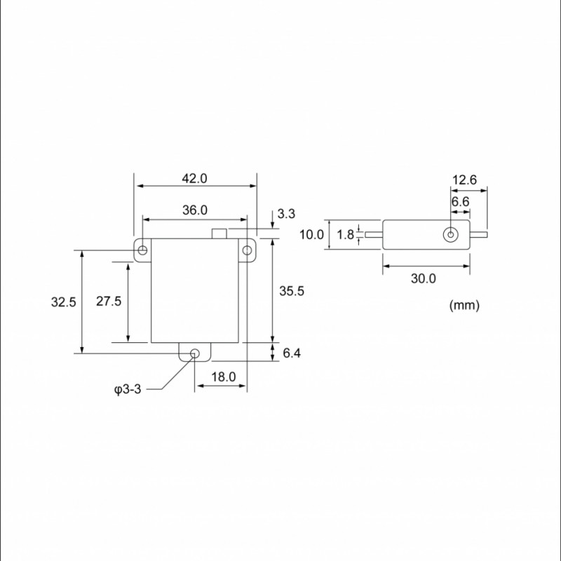 Servo futaba S-AG500