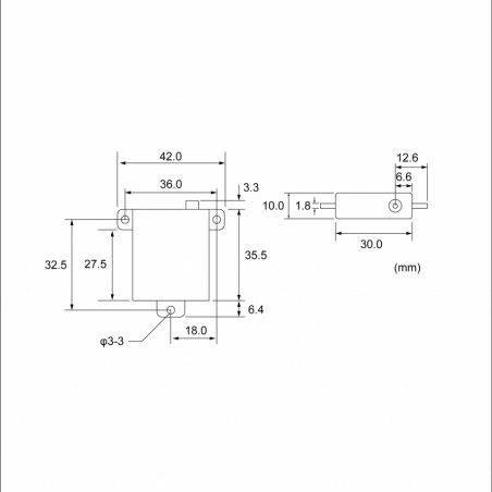 Servo futaba S-AG500