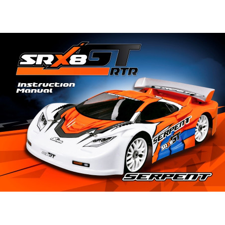 Serpent  SRX8 GT RTR 4wd 1/8 GP (SER600062)