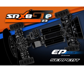 Serpent  SRX8 GTE '23 1/8 4wd EP (SER600067) - FLASH RC
