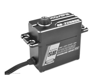 Servo numérique standard Alu Savox SB-2280SG (81g, 50kg.cm, 0.14s/60°) - FLASH RC