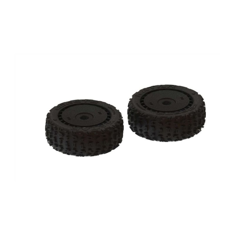 Ricambi per auto RC - ARRMA dBoots Katar B 6S Set di pneumatici nero - Coppia - ARA550058 - FLASH RC