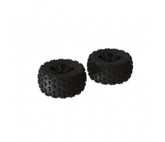 Ricambi RC Auto - ARRMA dBoots Copperhead2 MT Set di pneumatici neri - Coppia - ARA550059 - FLASH RC