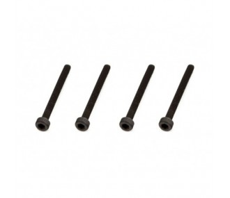 Ersatzteile RC-Cars - ARRMA Cap Head Screw M2.5x25mm (4) - ARA702004 - FLASH RC