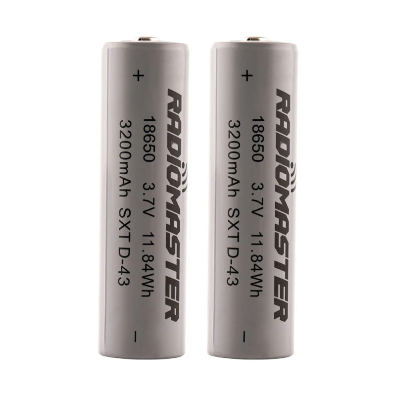 Accu Lion RadioMaster 18650 3200mah (pour TX16S / TX12 Boxer / Pocket) - FLASH RC
