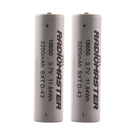 Accu Lion RadioMaster 18650 3200mah (pour TX16S / TX12 Boxer / Pocket) - FLASH RC