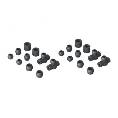 Ricambi per auto RC - ARRMA AR330483 Set di sfere composite 6S - FLASH RC