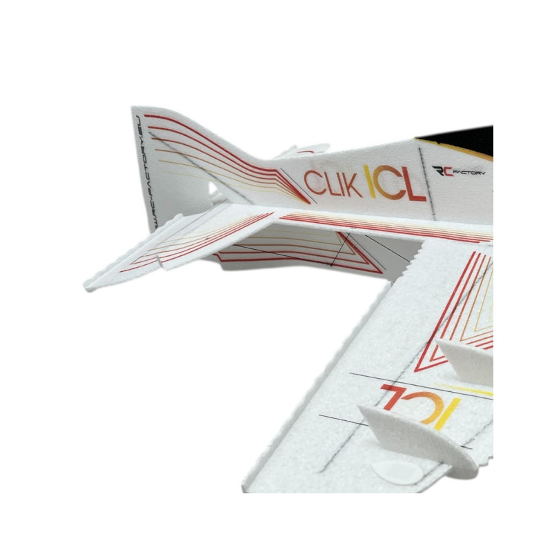 Avion RC Factory Clik ICL rouge env.0.83m