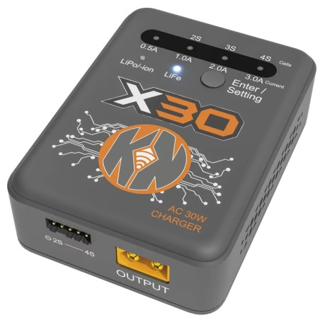 Multi-chargeur AC 30W LiPo - Li ion - LiFe