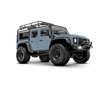 TRX-4M LAND ROVER DEFENDER 1/18 bleu gris - FLASH RC