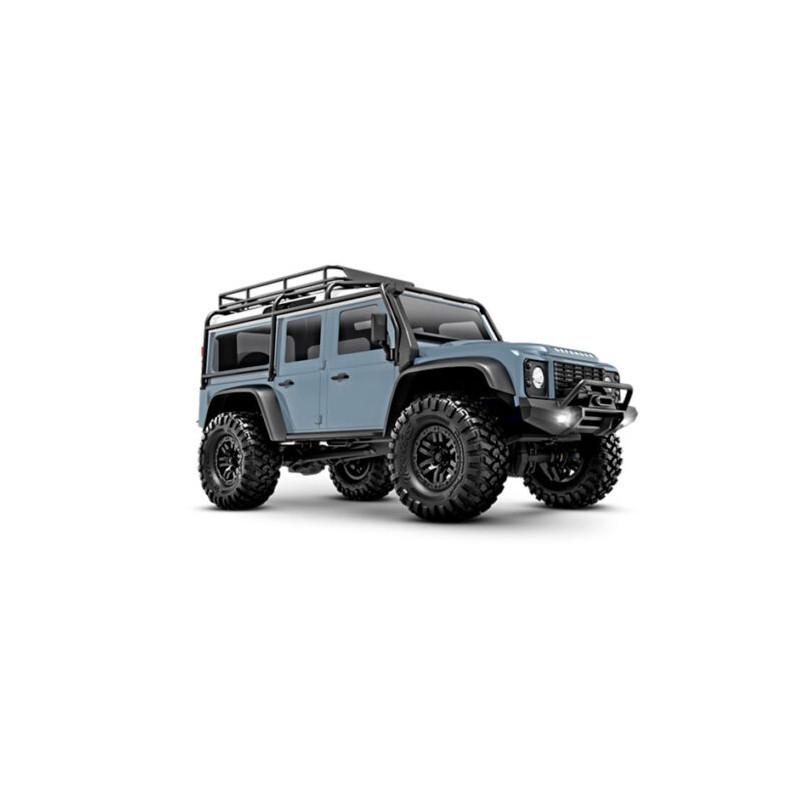 TRX-4M LAND ROVER DEFENDER 1/18 bleu gris - FLASH RC