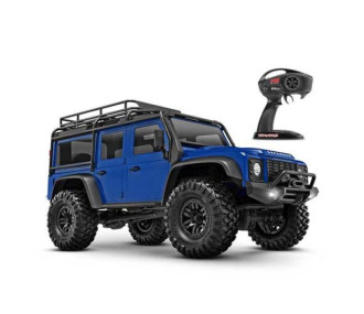 TRX-4M LAND ROVER DEFENDER 1/18 bleu - FLASH RC