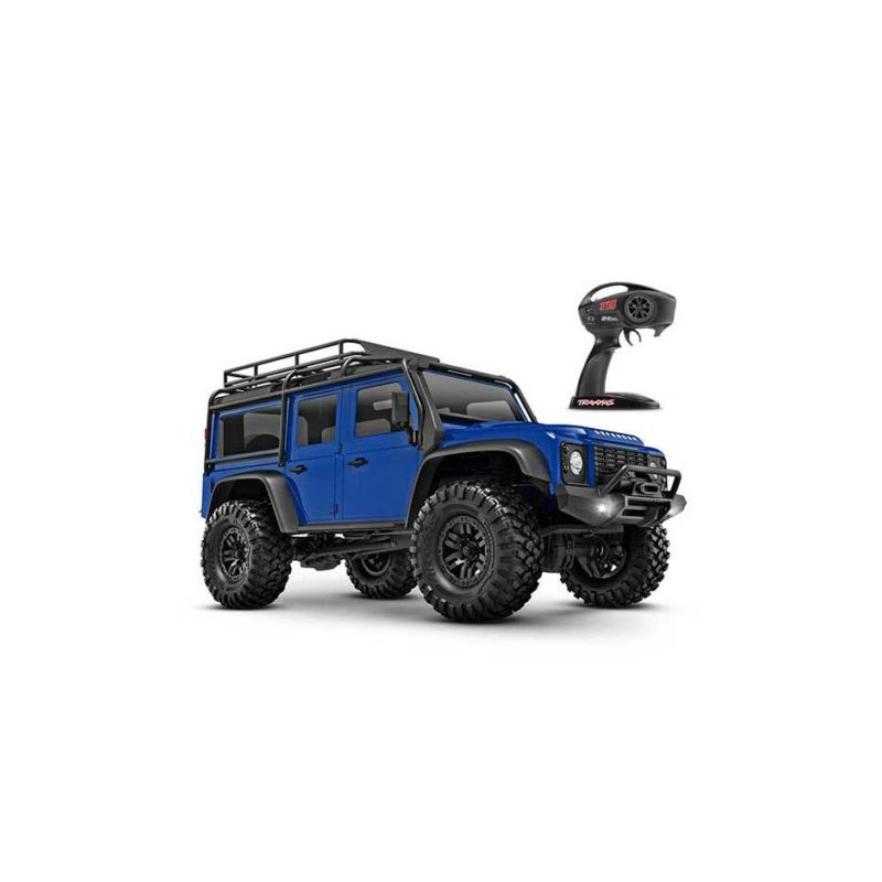TRX-4M LAND ROVER DEFENDER 1/18 bleu - FLASH RC