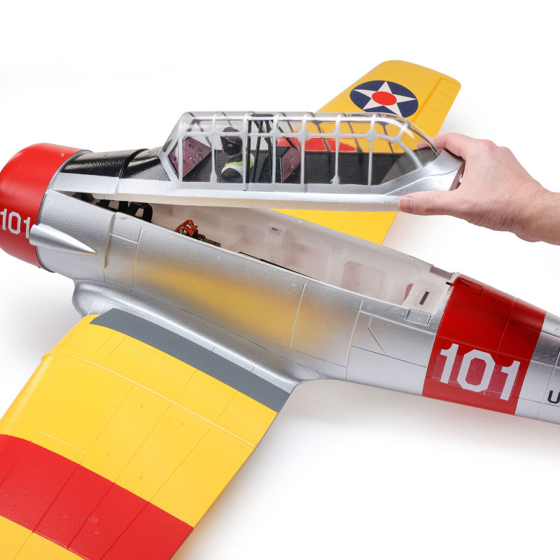 SNJ-5/AT-6 Texan 1.5m BNF Basic with AS3X+ and SAFE Select