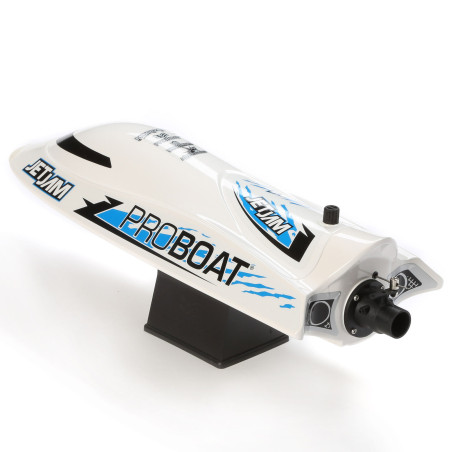Jet Jam V2 12" Self-Righting Pool Racer Brushed RTR, White - FLASH RC