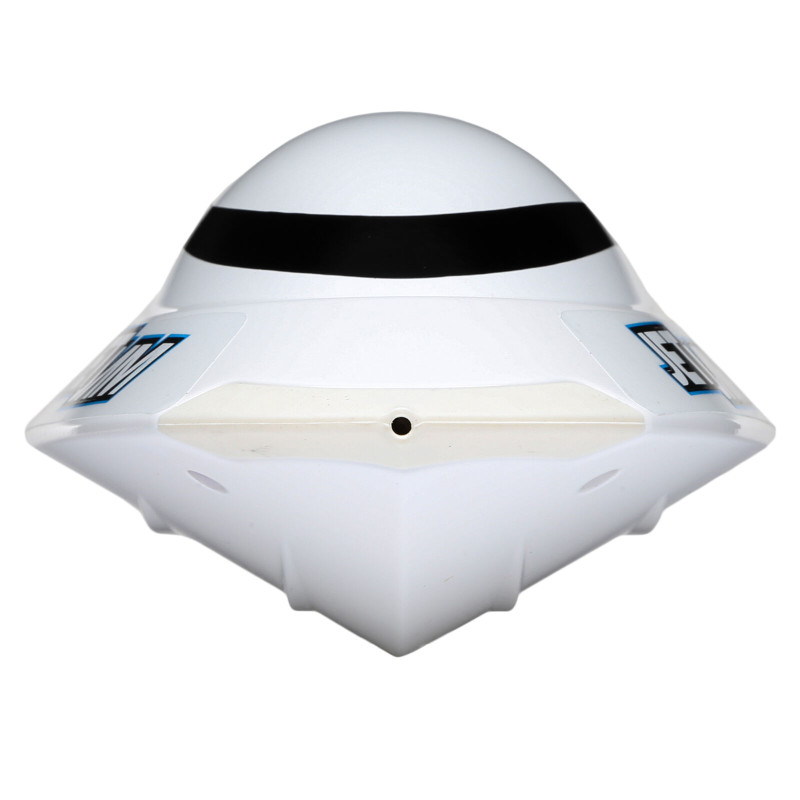 Jet Jam V2 12" Self-Righting Pool Racer Brushed RTR, White - FLASH RC