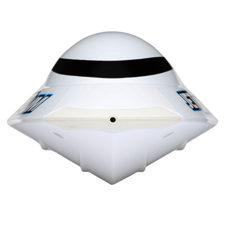 Jet Jam V2 12" Self-Righting Pool Racer Brushed RTR, White - FLASH RC