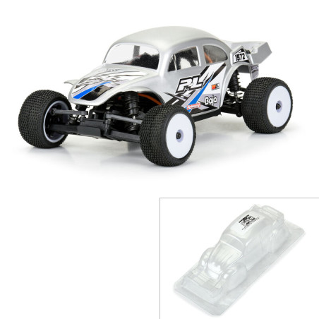 1/28 VW Baja Bug carrosserie transparente: Micro-T