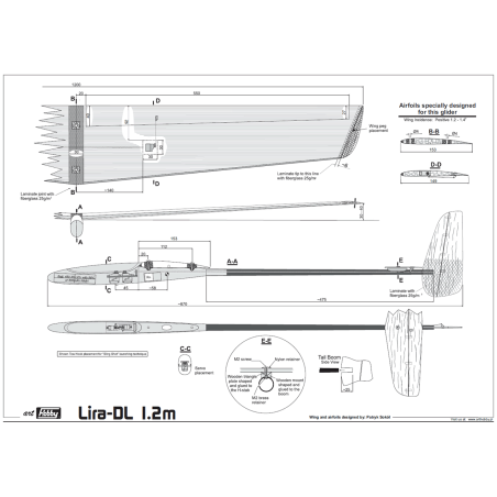 ART hobby LIRA / 1200 mm / ELEKTRO