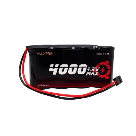 Batterie del ricevitore - Batteria 4,8V 4000mAh NiMh piatta FLASH RC - FLASH RC