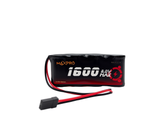 Batterie del ricevitore - Batteria 6,0V 1600mAh NiMh piatta - FLASH RC
