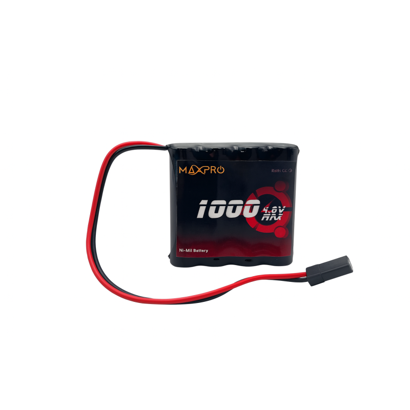 Receiver batteries - Battery 4,8V 1000mAh NiMh flat FLASH RC - FLASH RC