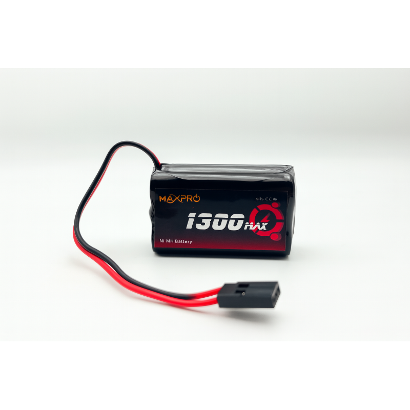 Batterie del ricevitore - Batteria 4,8V 1300mAh NiMh blocco AA FLASH RC - FLASH RC