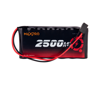 Transmitter batteries - Battery Tx 9,6V 2500mAh NiMh flat format AA FLASH RC - FLASH RC