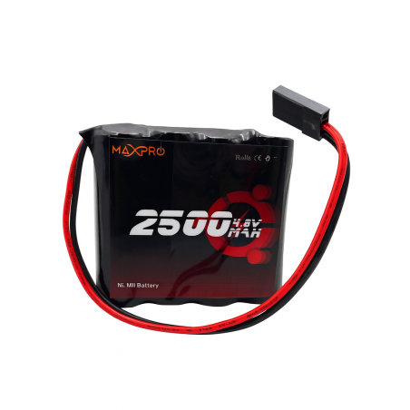 Receiver batteries - Battery 4,8V 2500mAh NiMh flat AA FLASH RC - FLASH RC
