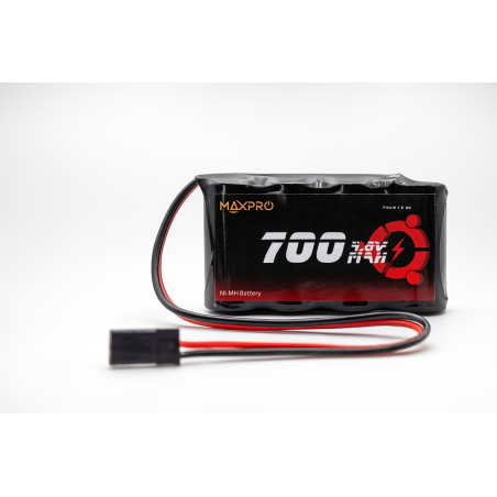 Baterías receptor - Batería 4,8V 700mAh NiMh 2/3AA FLASH RC - FLASH RC