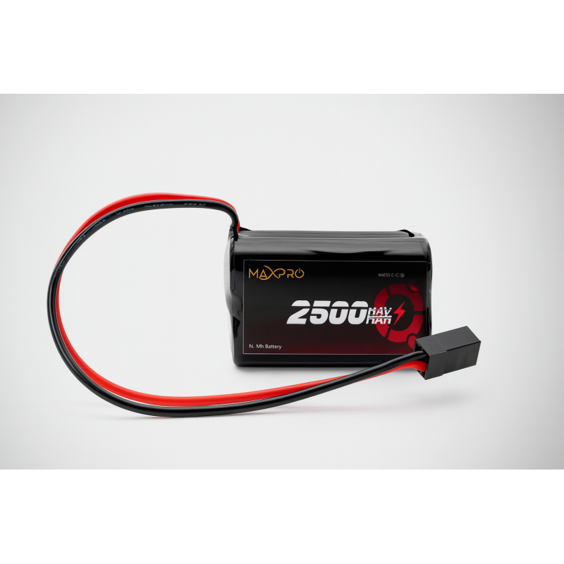 Batteries de réception - Batterie 4,8V 2500mAh NiMh bloc AA MaxPro - FLASH RC