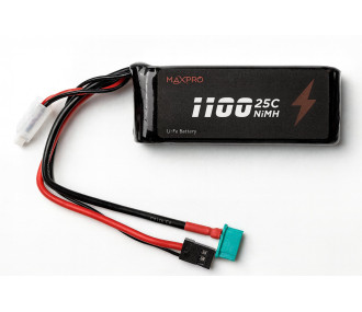 Batterie LiFe MaxPro 6.6V 1100mAh 25C JR/MPX - FLASHRC