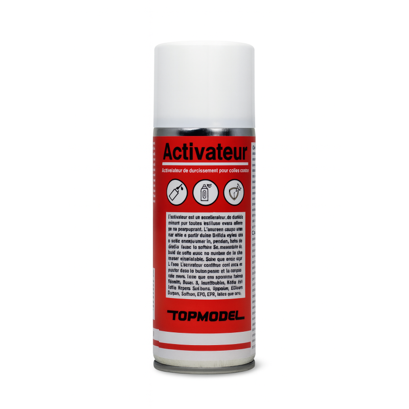 Attivatore spray ciano TopModel - 200 ml - FLASHRC