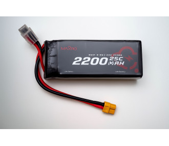Batterie LiFe MaxPro 9.9V 2200mAh 25C JR/XT60  - FLASHRC