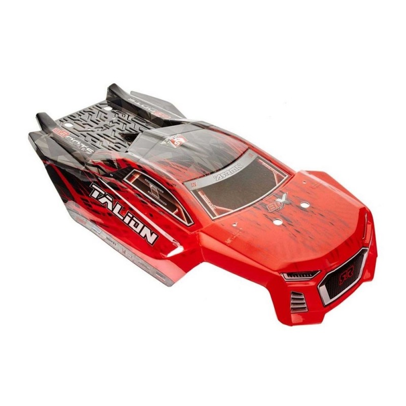 RC Car Parts - ARRMA AR406135 Body Red/Black Pntd W/Decal Talion 6S BLX - FLASH RC