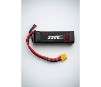 Batterie lipo MaxPro 3S 11.1V 2200mAh 25C prise XT60 - FLASHRC